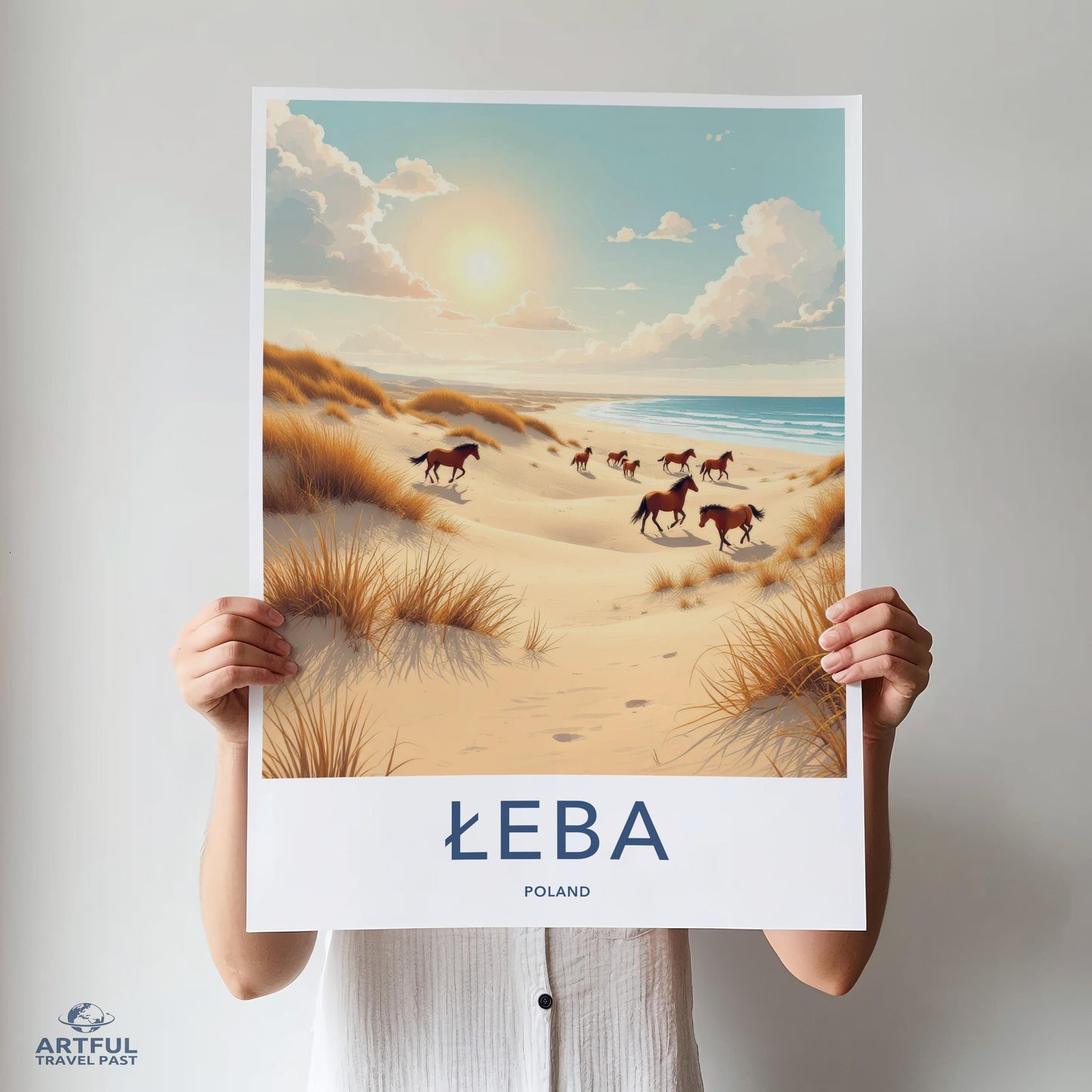 Leba Poland Poster
