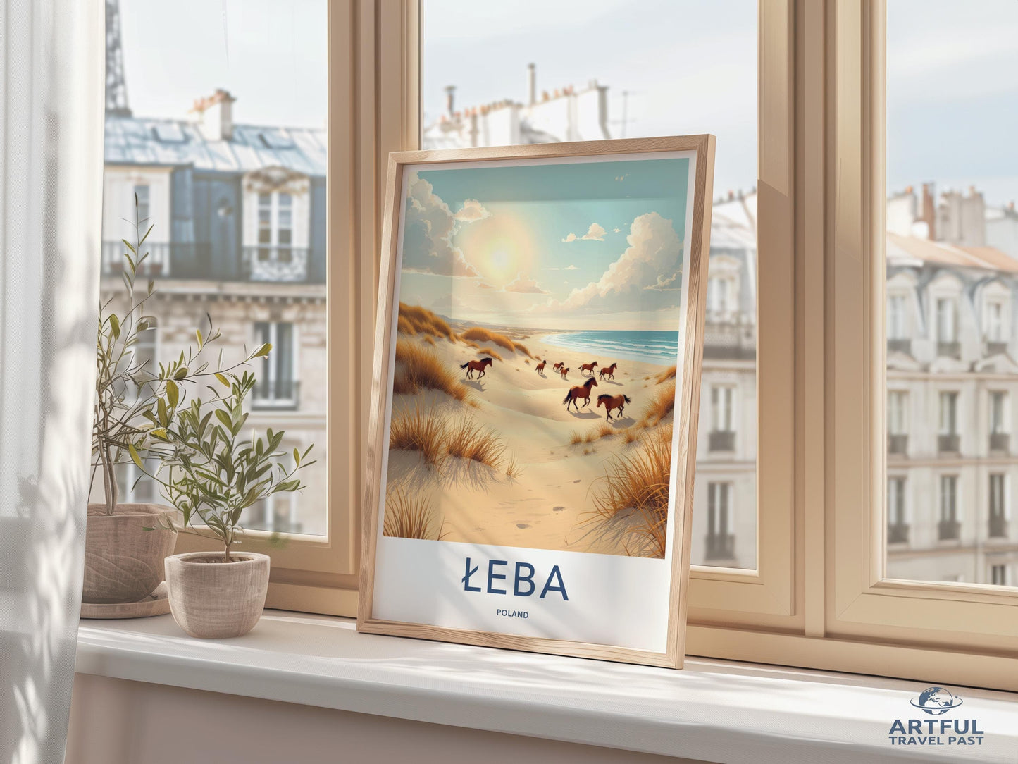 Leba Poland Poster