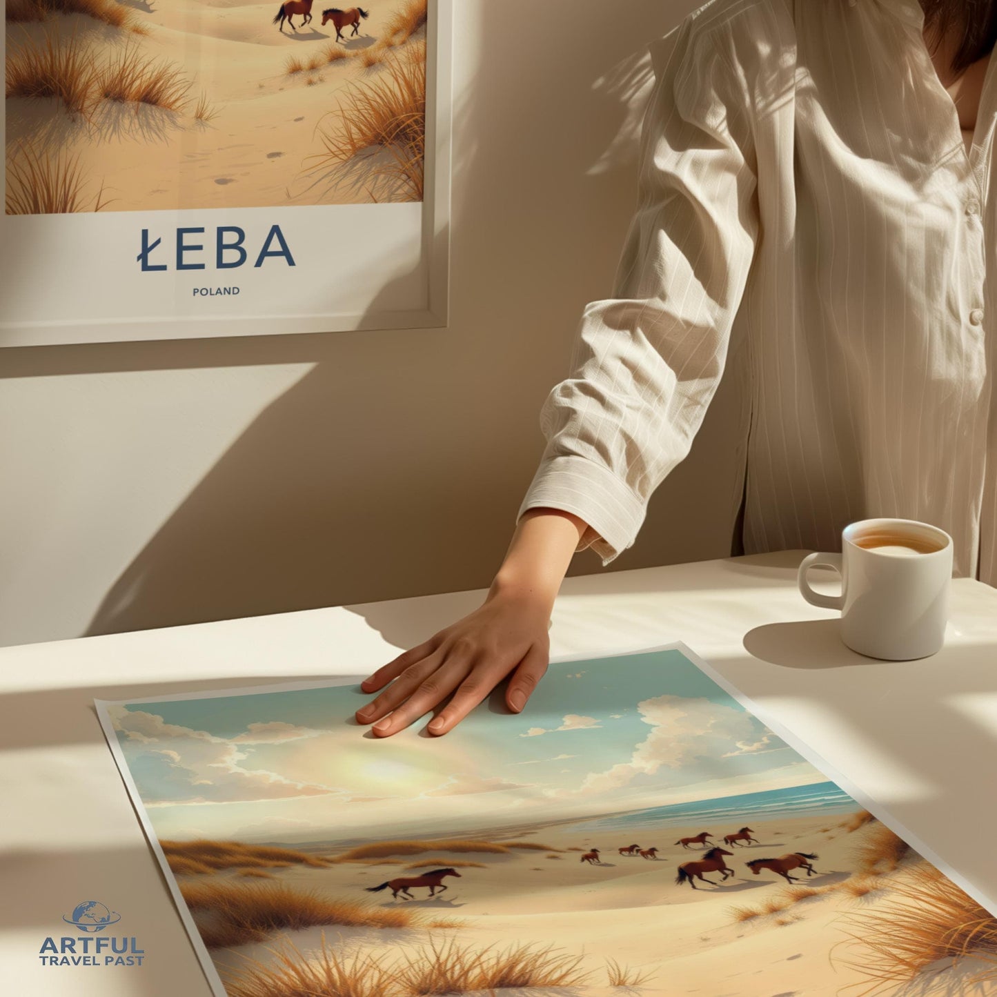 Leba Poland Poster