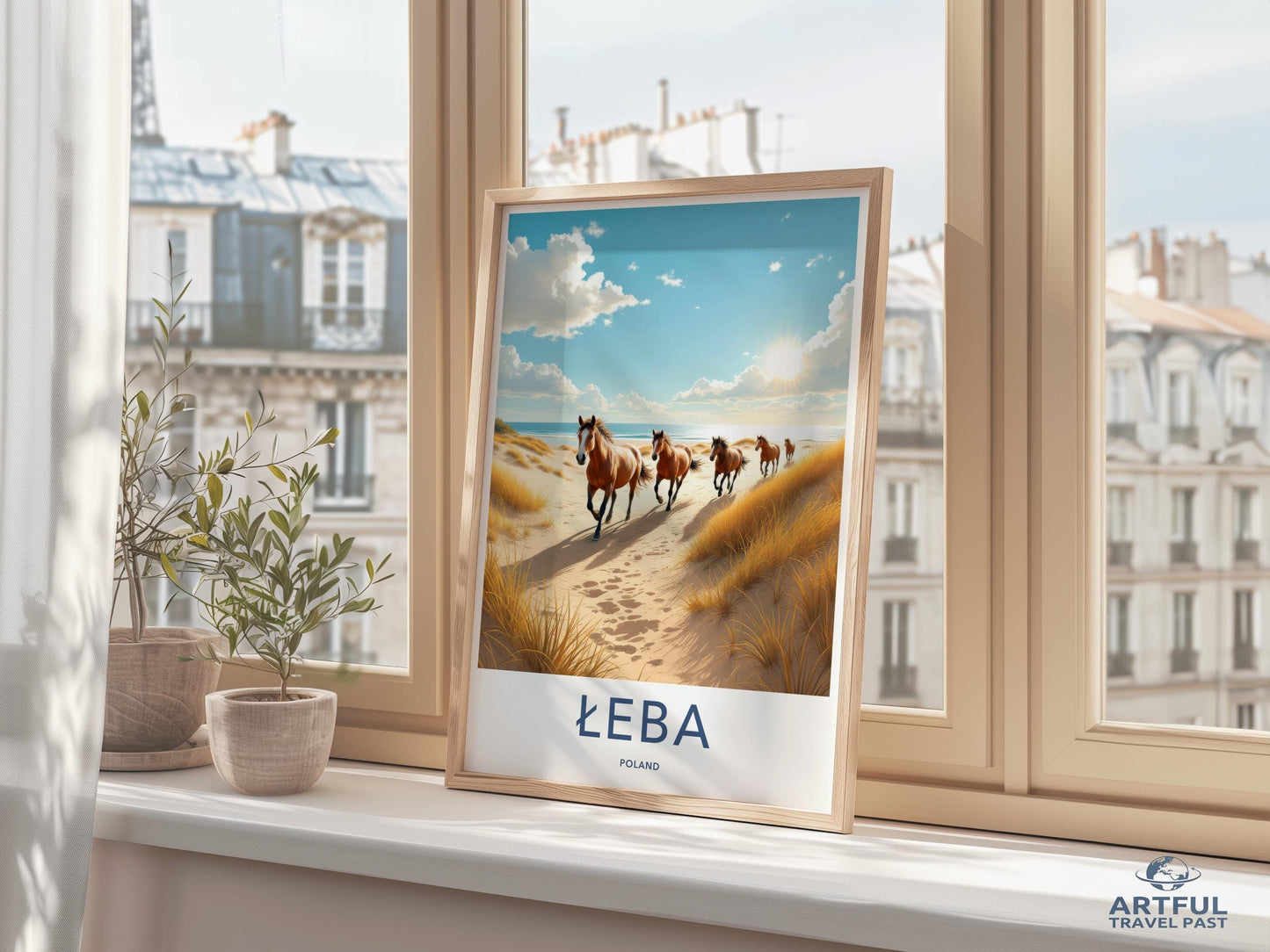 Leba Poster - Poland Wall Art