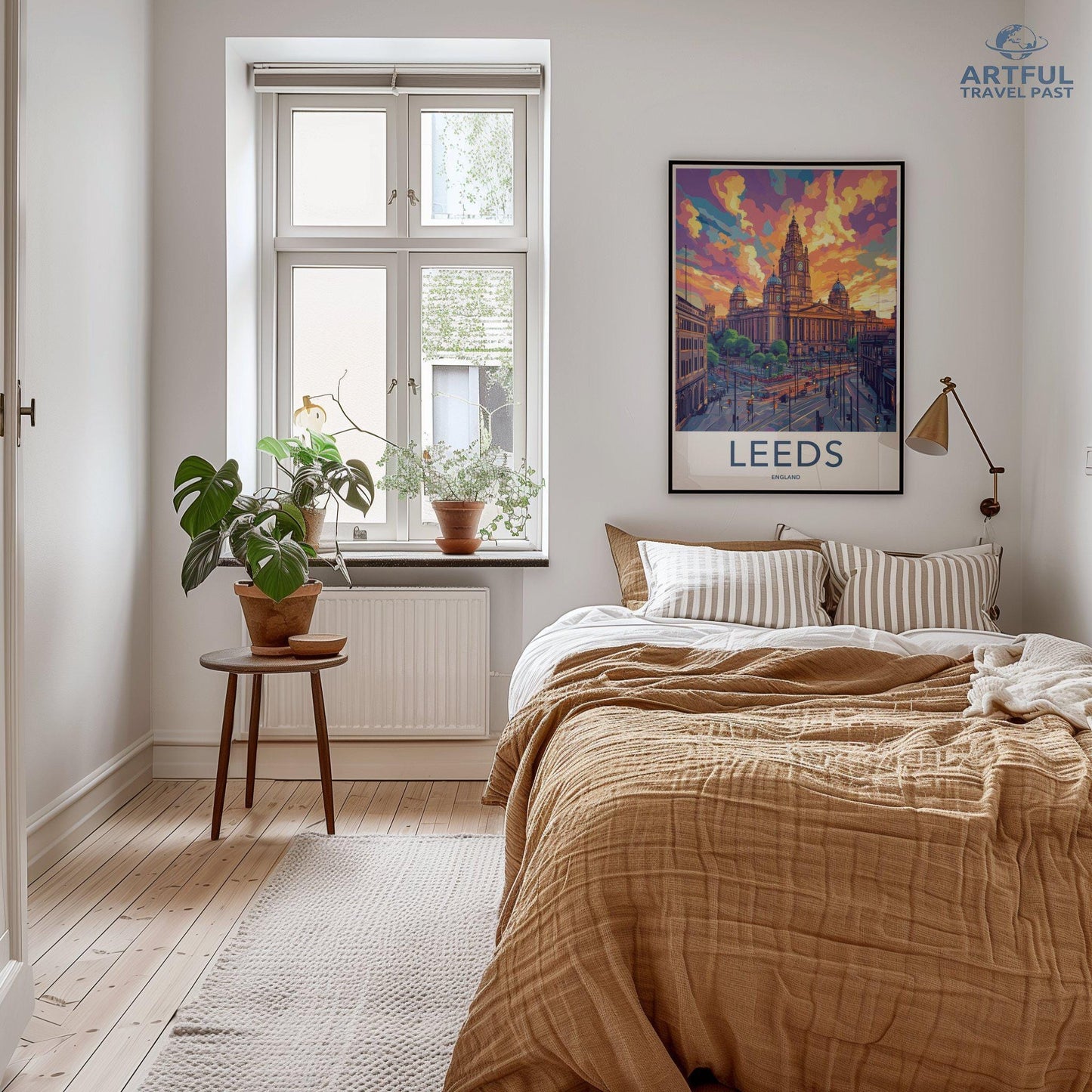 Leeds Poster | England Wall Art | UK Decor