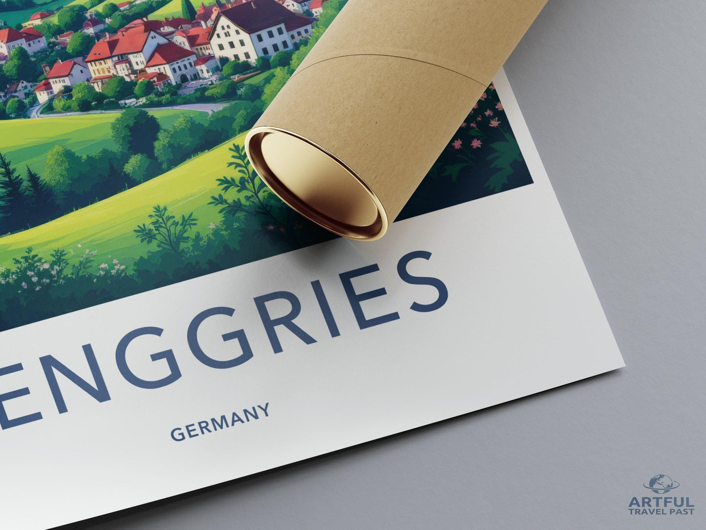 Lenggries Poster - Germany Wall Art