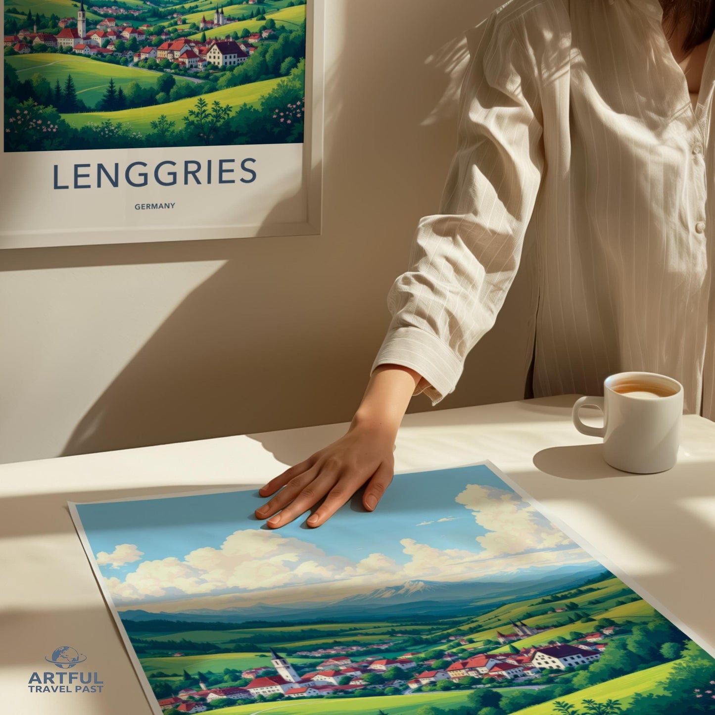 Lenggries Poster - Germany Wall Art
