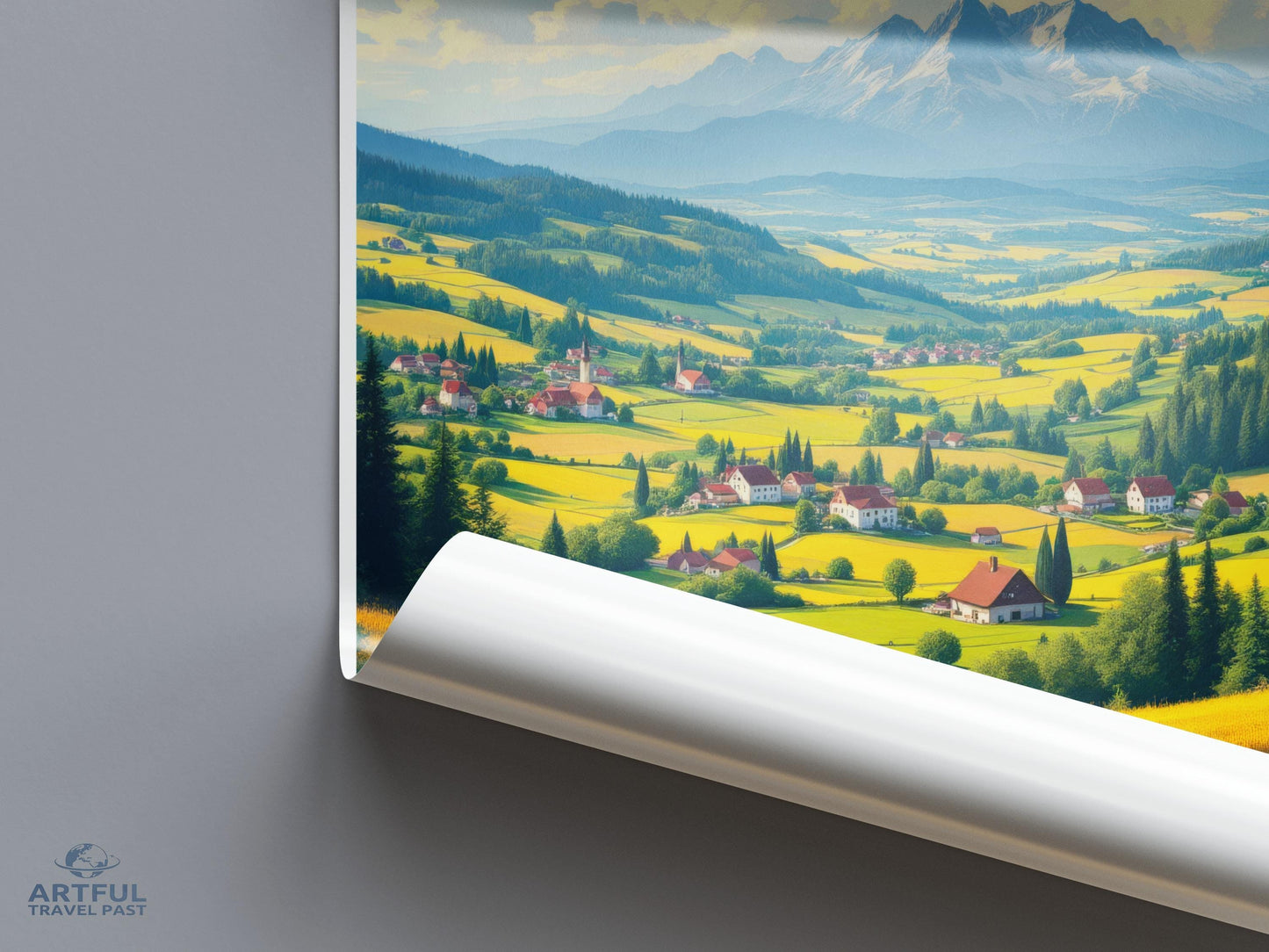 Lenggries Poster - Germany Wall Art