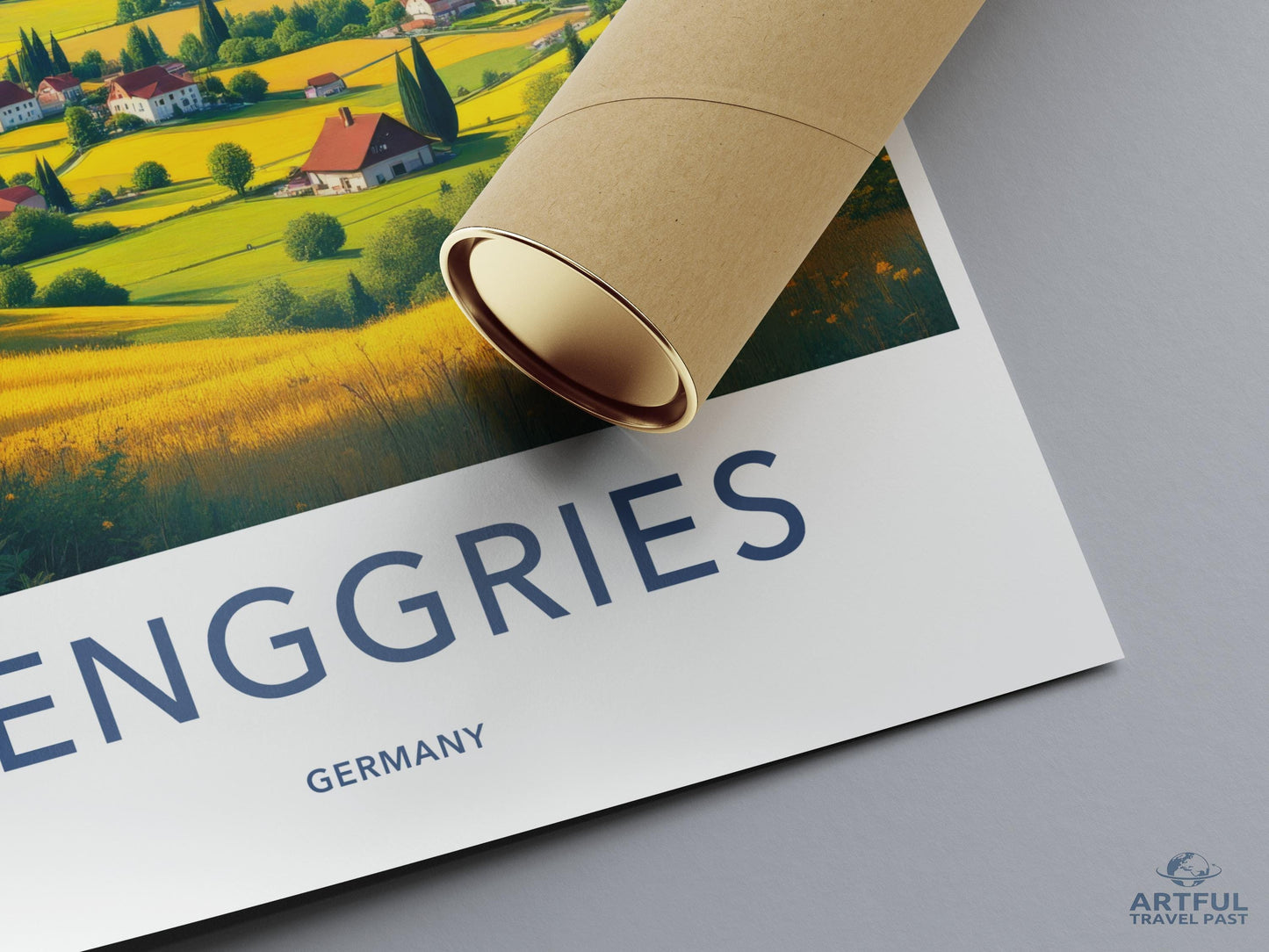 Lenggries Poster - Germany Wall Art
