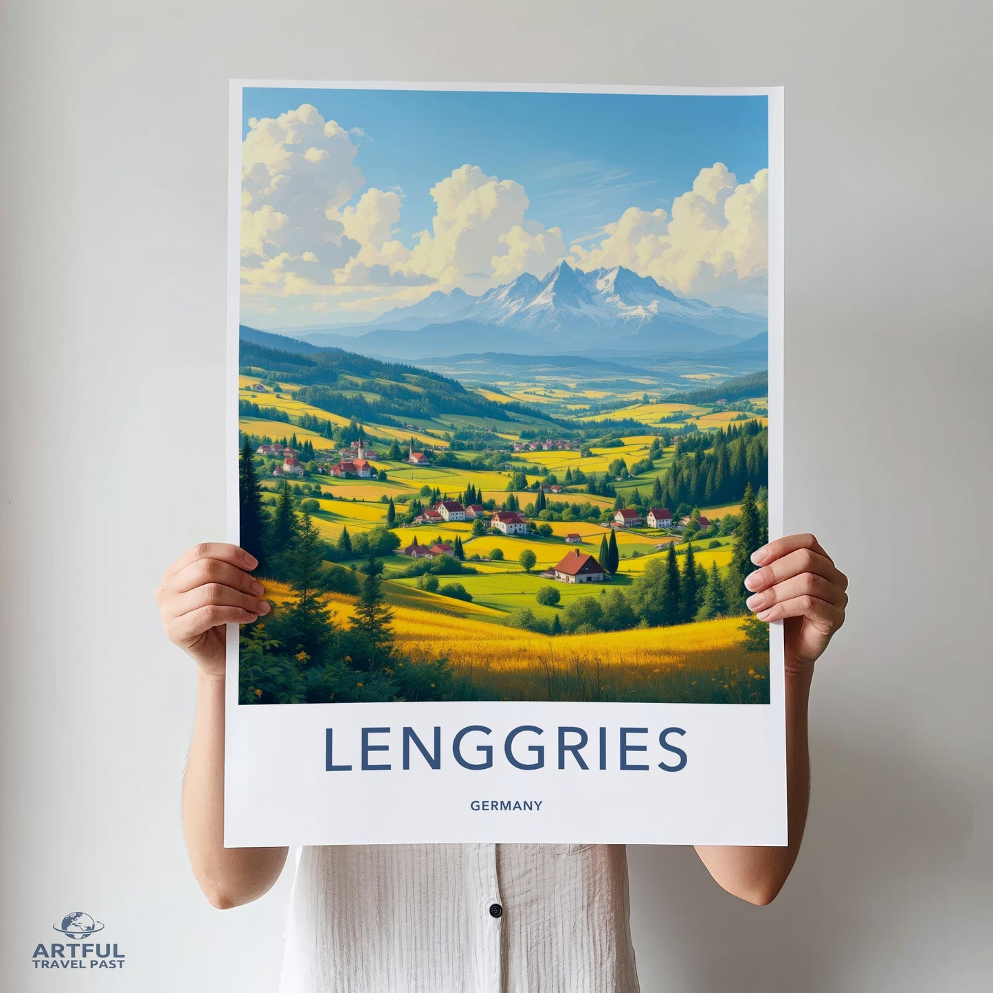 Lenggries Poster - Germany Wall Art