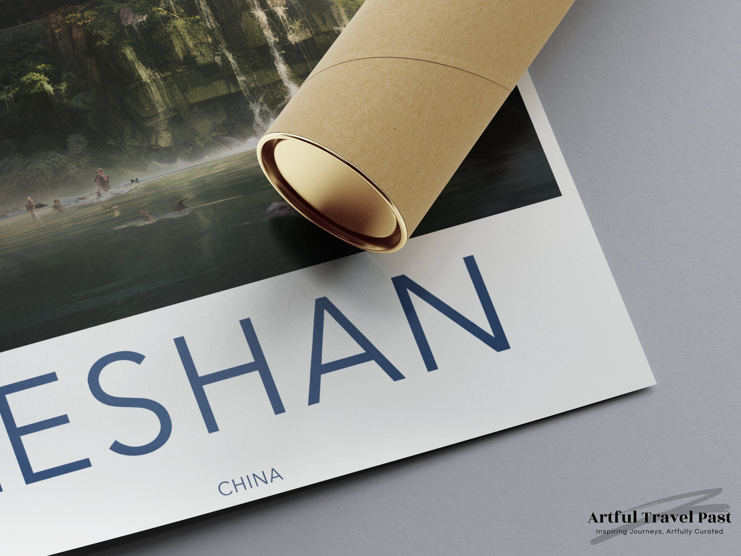 Leshan Poster | China Wall Art | China Decor