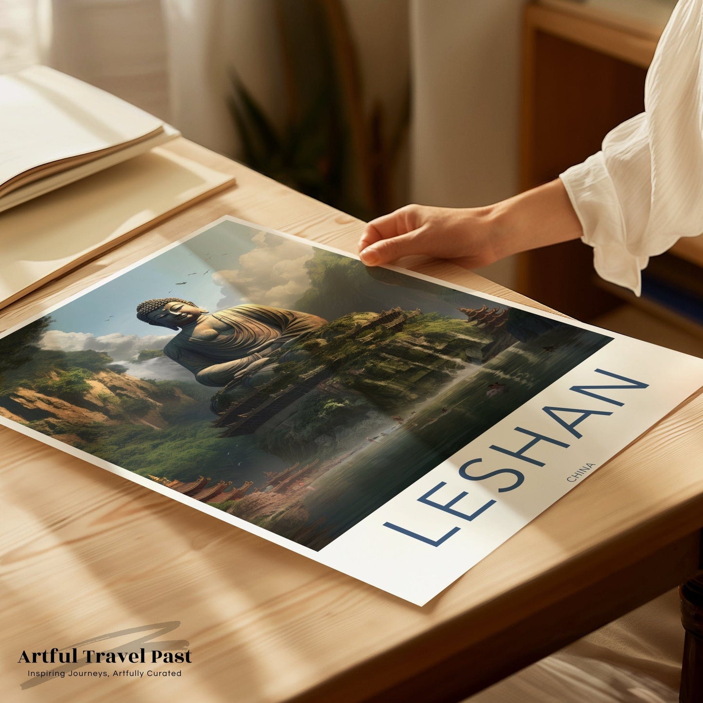 Leshan Poster | China Wall Art | China Decor