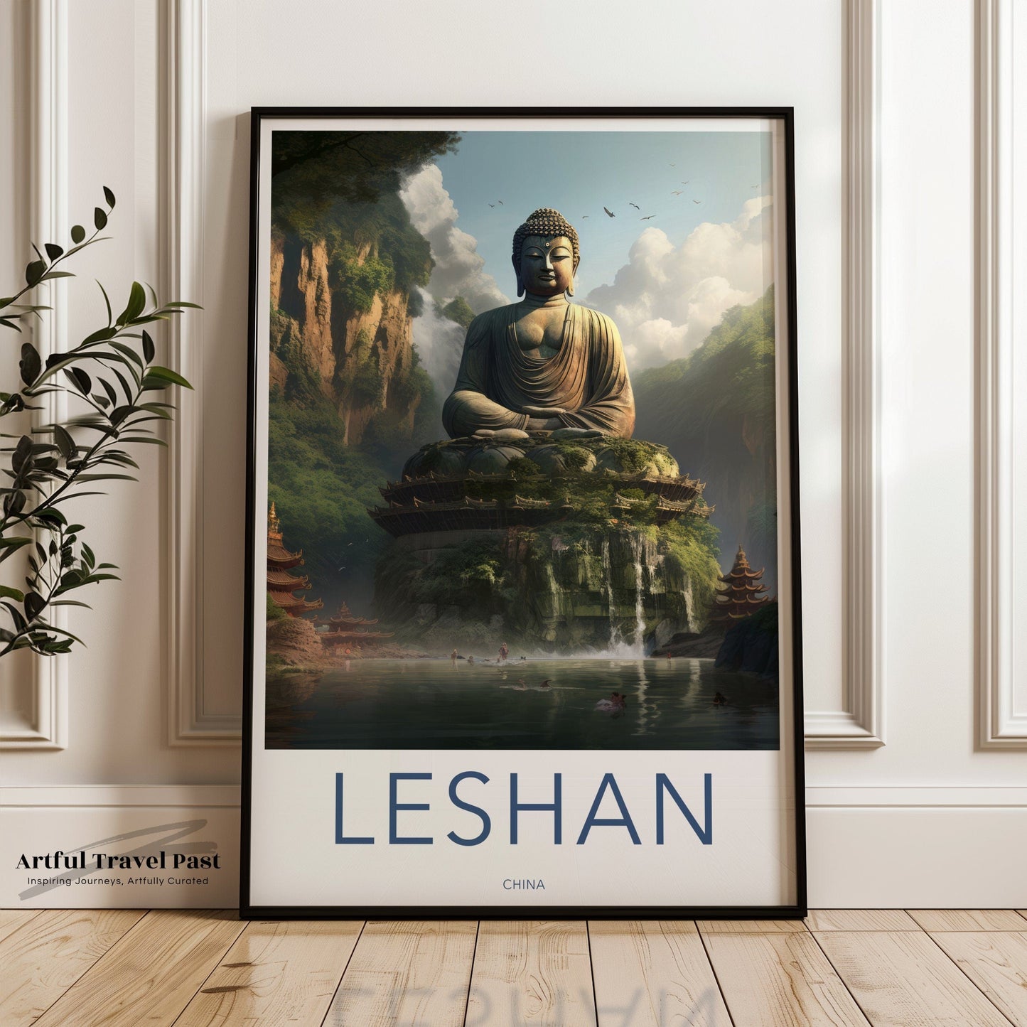 Leshan Poster | China Wall Art | China Decor