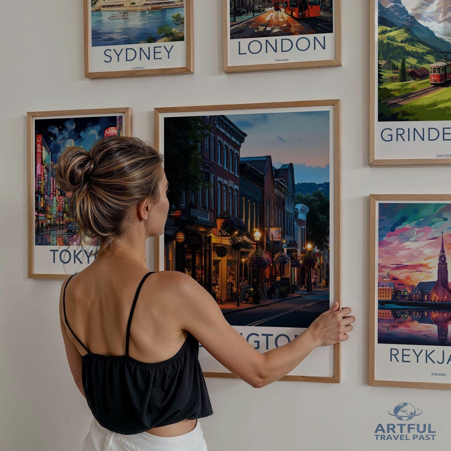 Lexington Poster | Kentucky Wall Art | America Decor