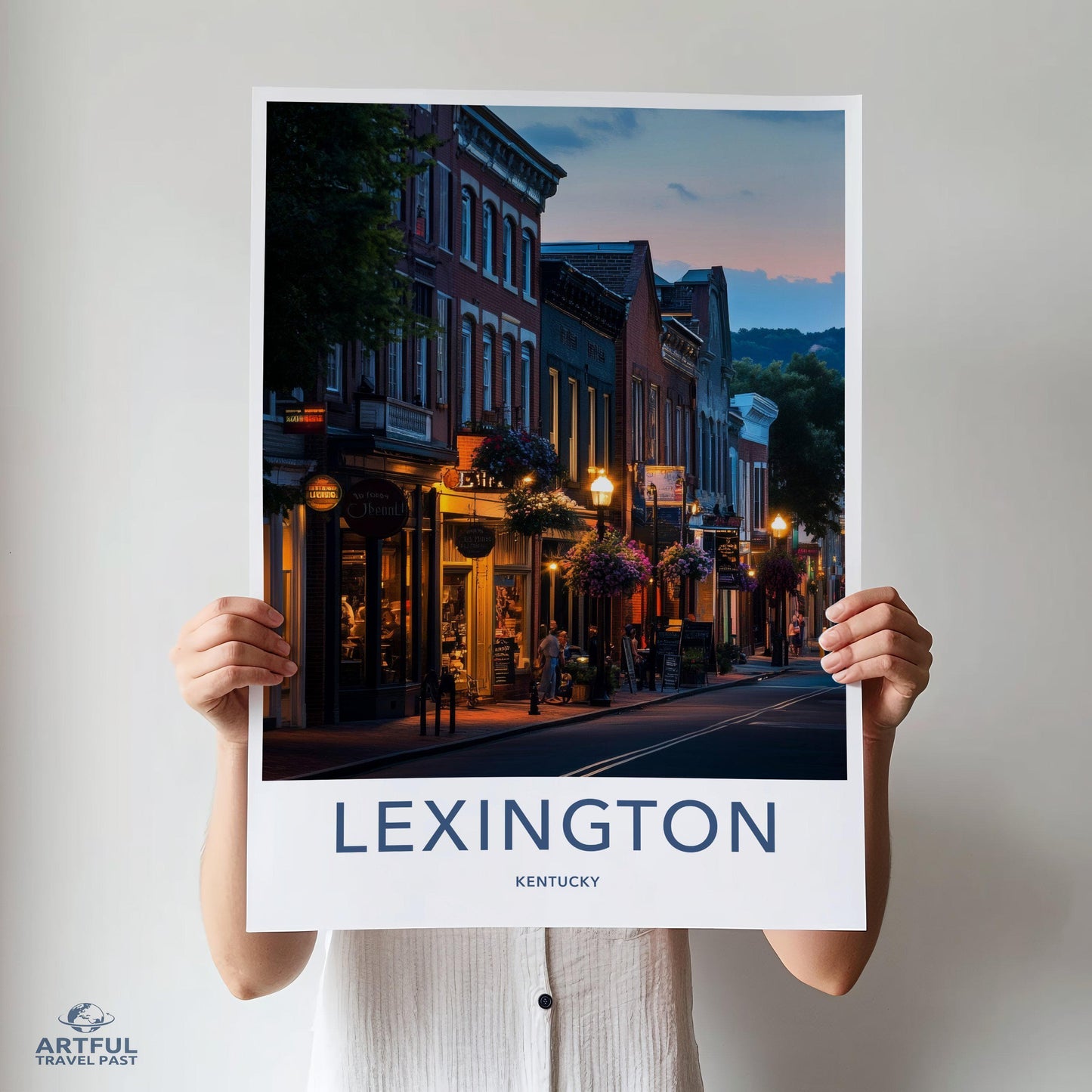 Lexington Poster | Kentucky Wall Art | America Decor