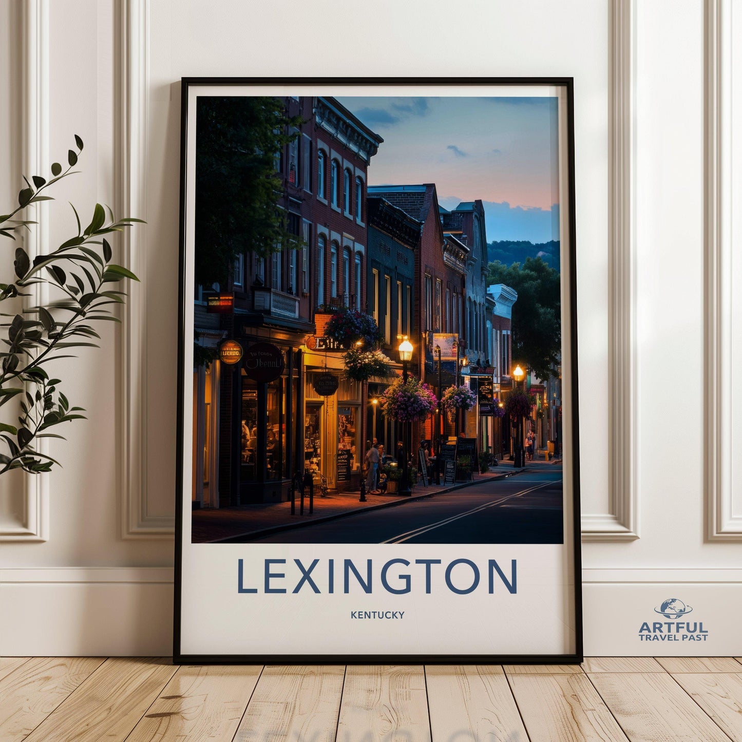 Lexington Poster | Kentucky Wall Art | America Decor