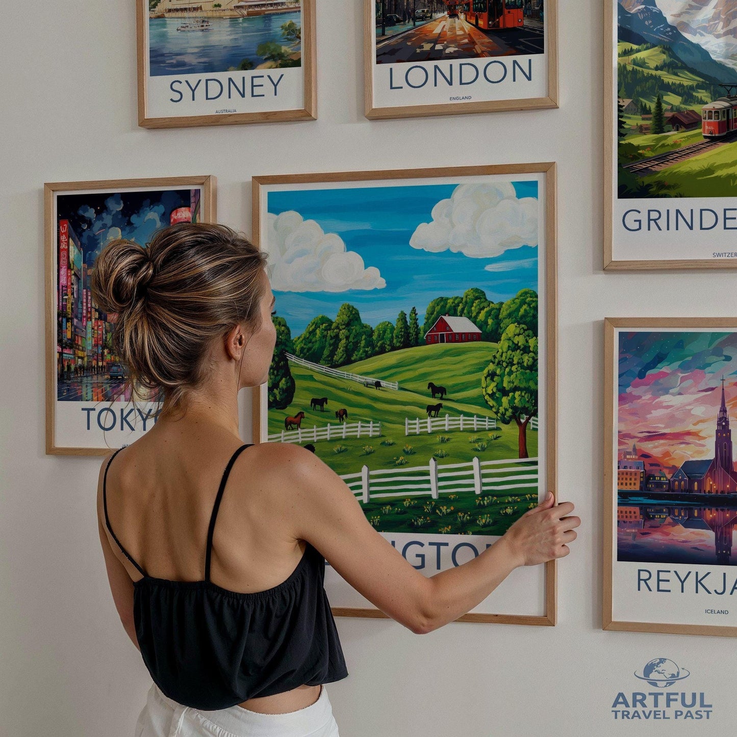 Lexington Poster | Kentucky Wall Art | America Decor