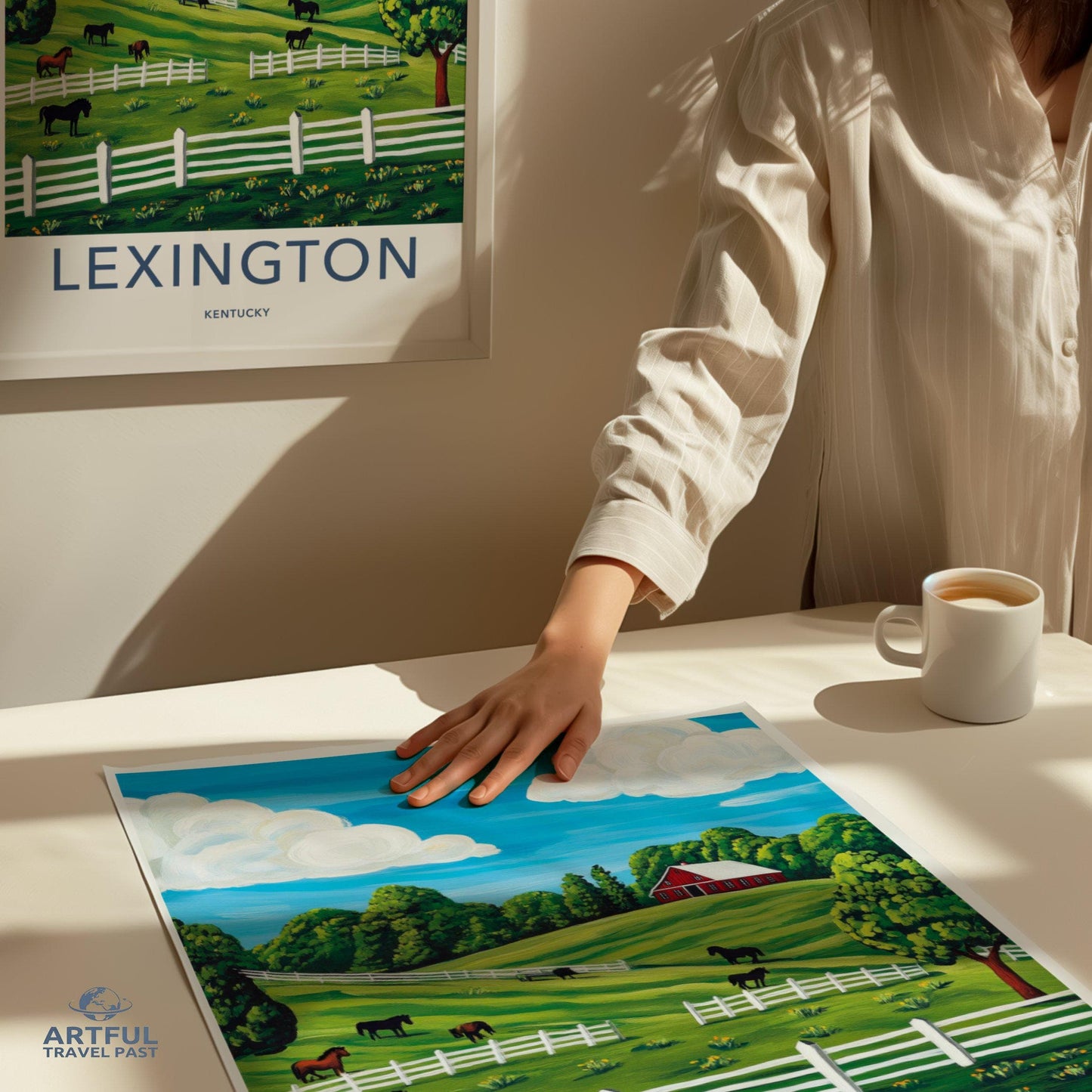 Lexington Poster | Kentucky Wall Art | America Decor