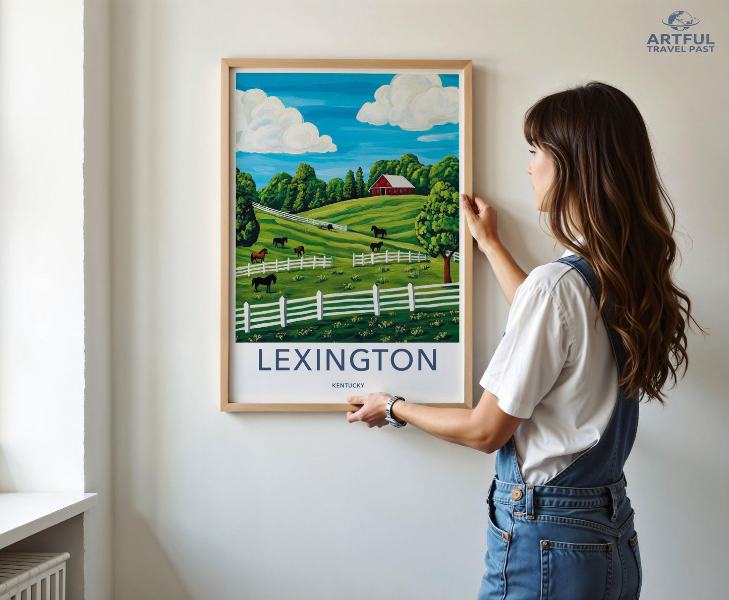 Lexington Poster | Kentucky Wall Art | America Decor