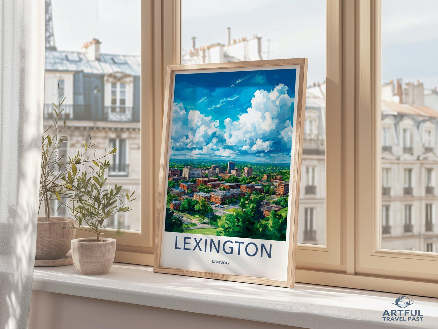 Lexington Poster | Kentucky Wall Art | America Decor