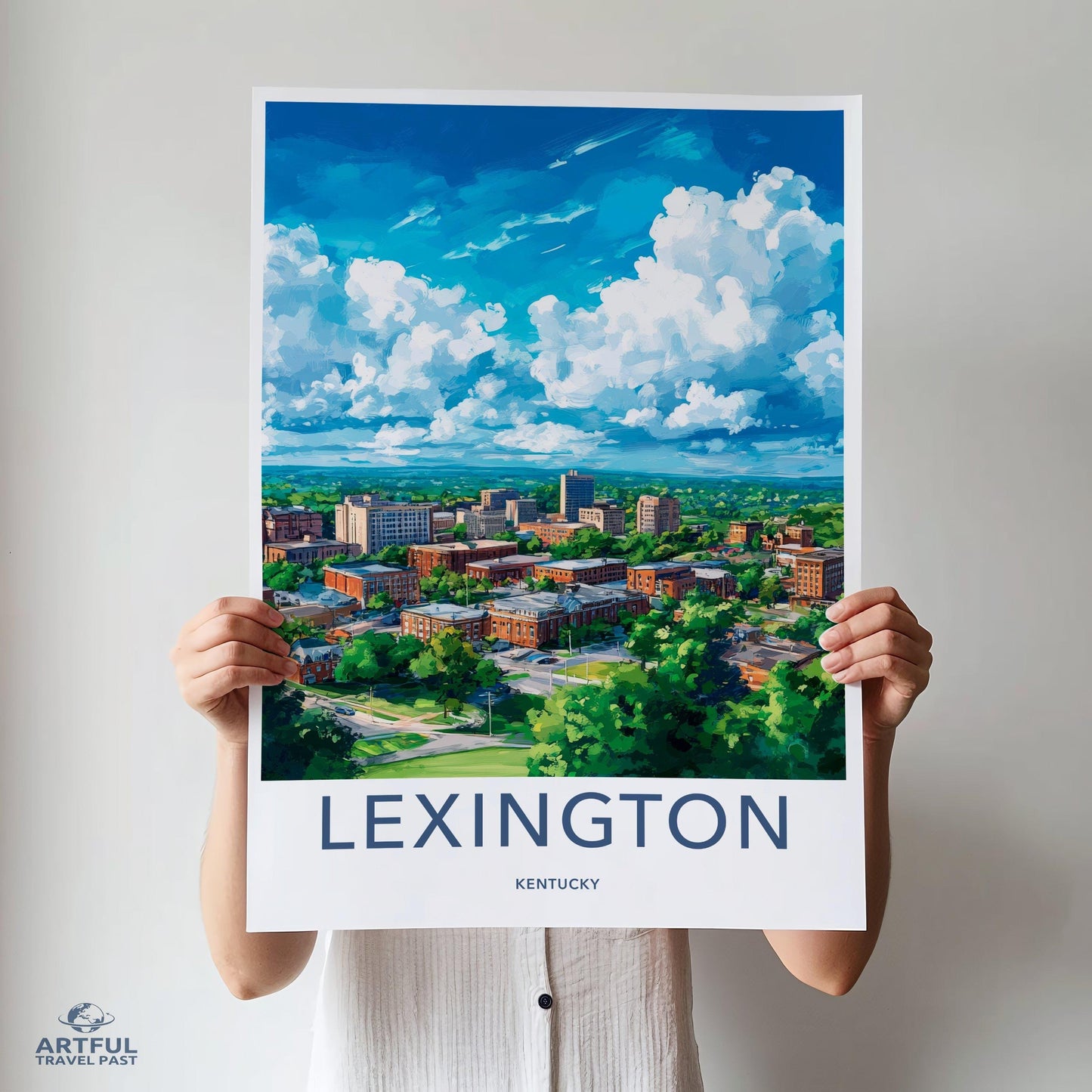 Lexington Poster | Kentucky Wall Art | America Decor