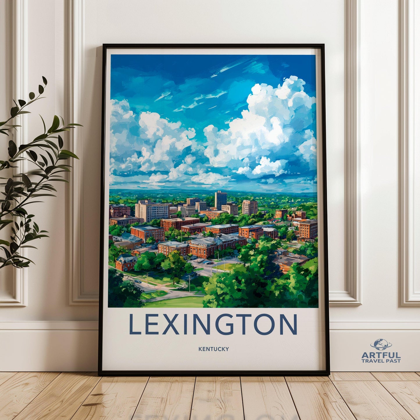 Lexington Poster | Kentucky Wall Art | America Decor