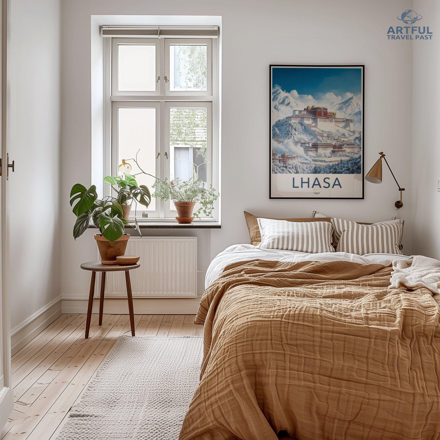Lhasa Poster - Tibet Wall Art