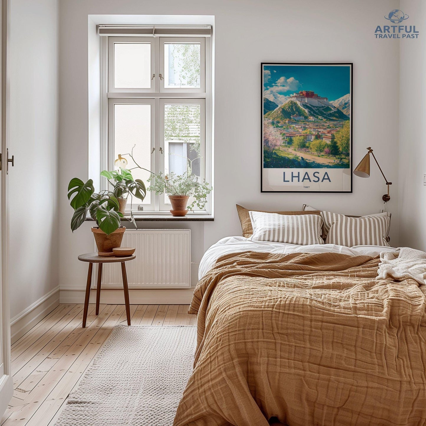 Lhasa Poster - Tibet Wall Art