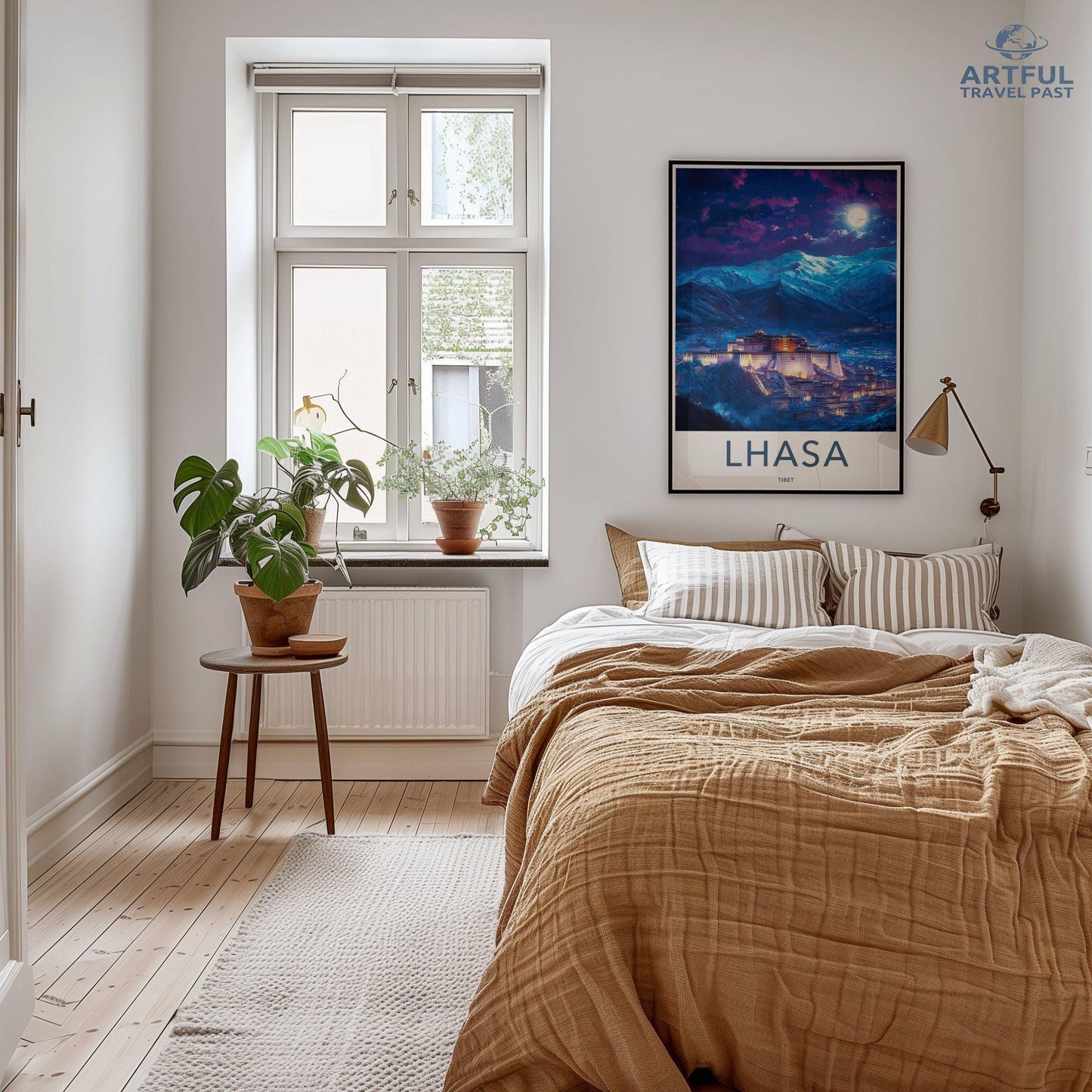 Lhasa Poster - Tibet Wall Art