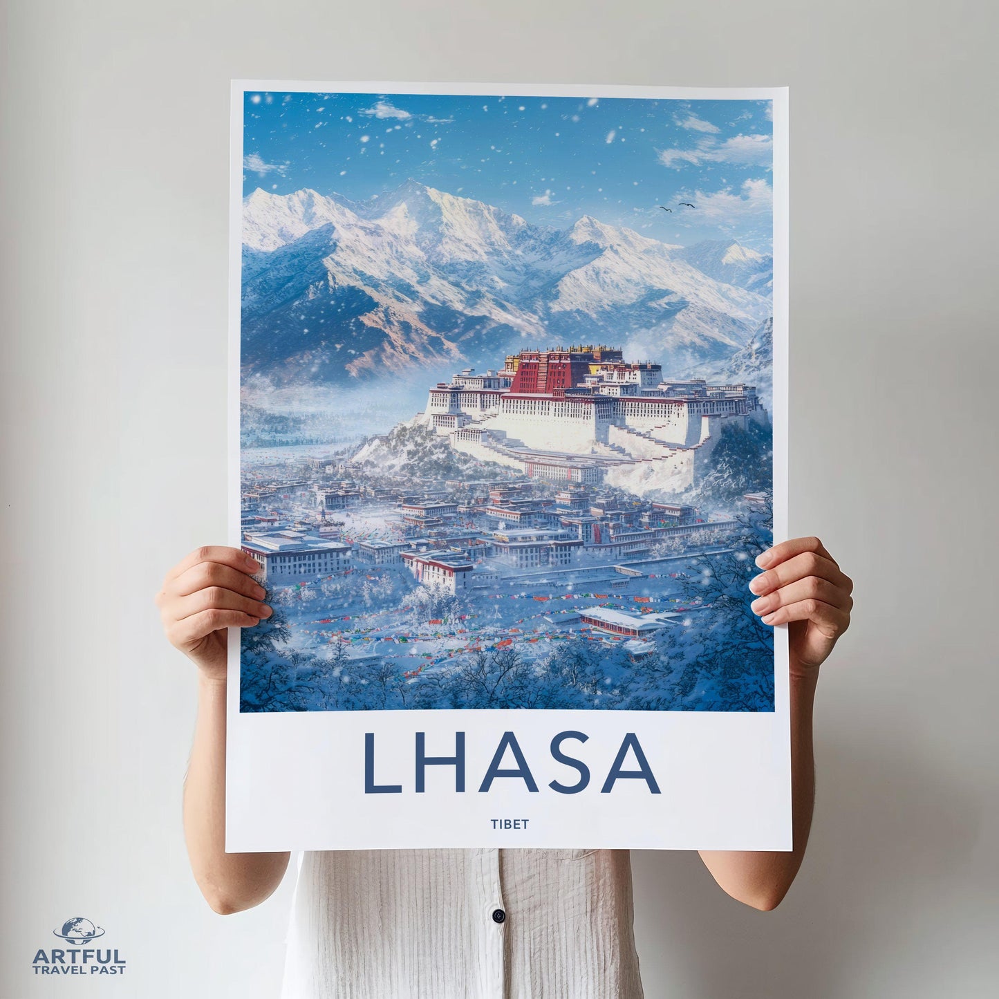Lhasa Tibet Poster