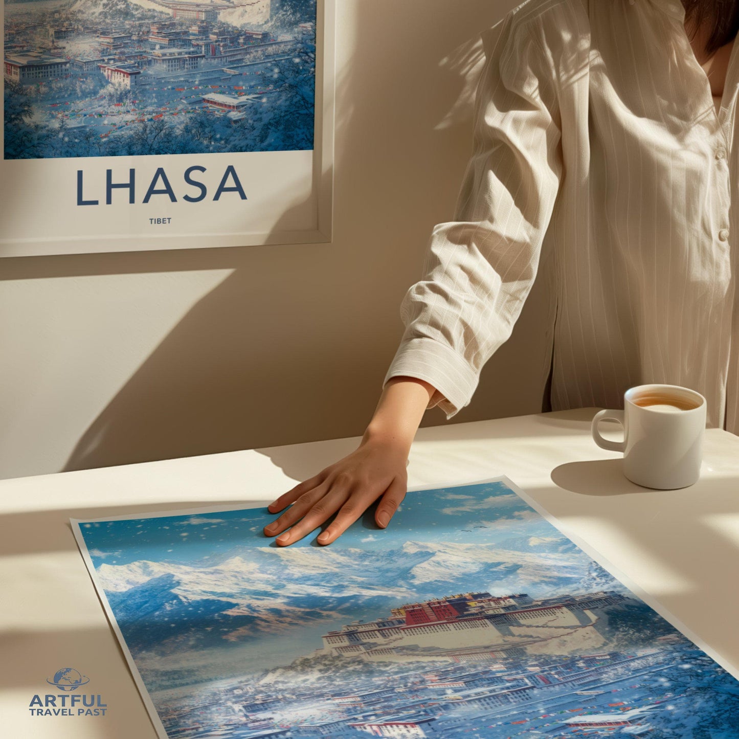 Lhasa Tibet Poster