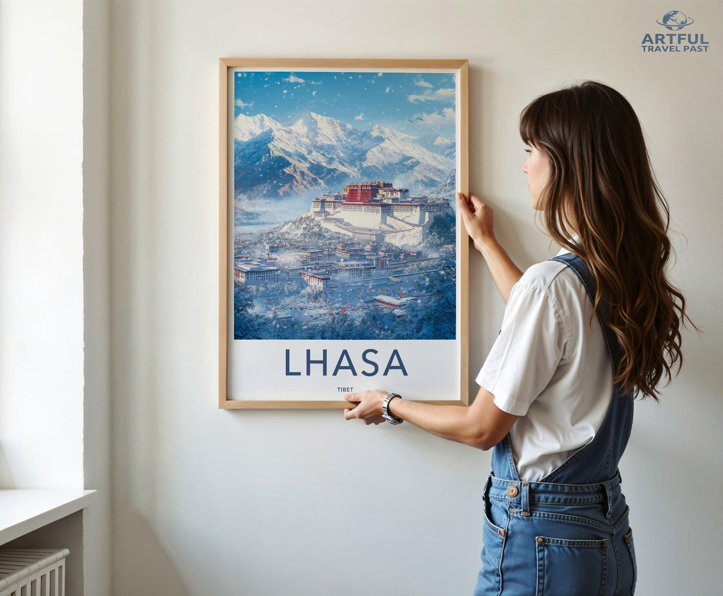 Lhasa Tibet Poster