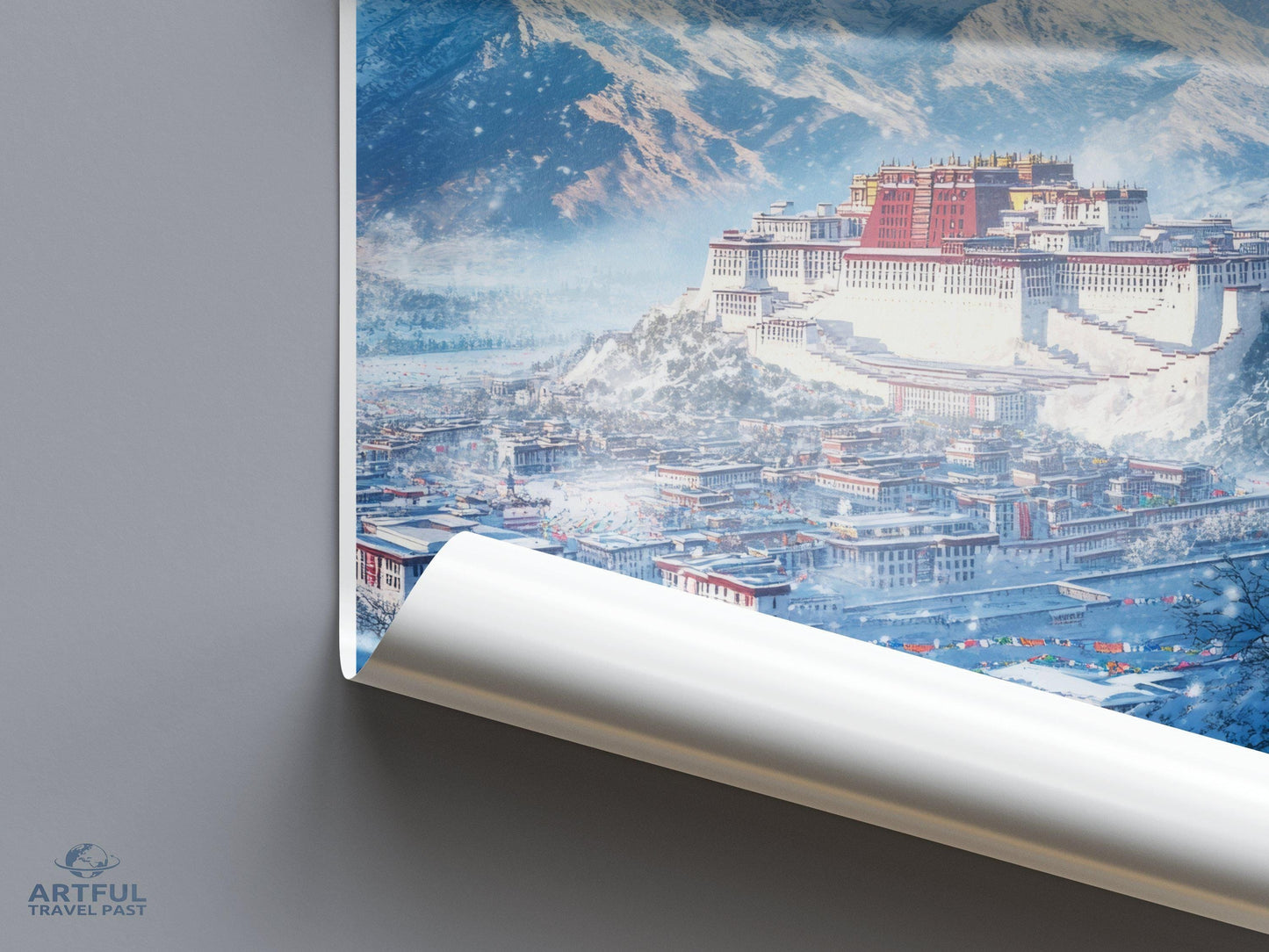 Lhasa Tibet Poster