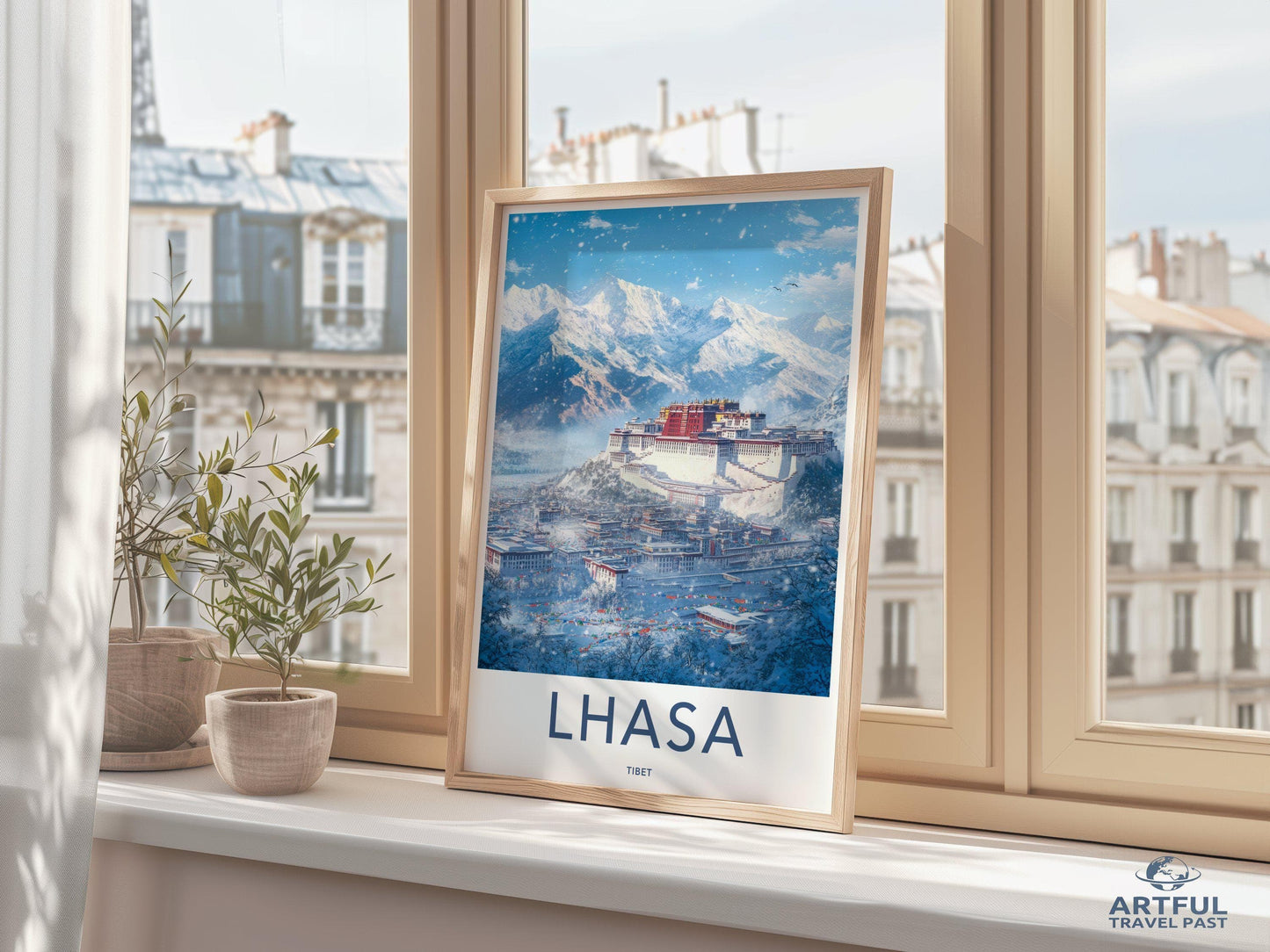 Lhasa Tibet Poster