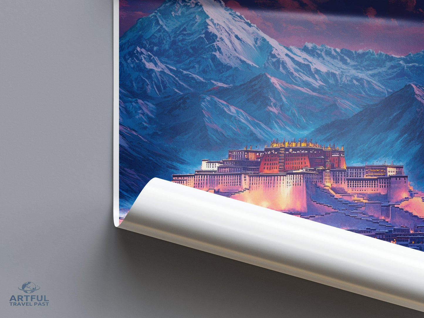 Lhasa Tibet Poster