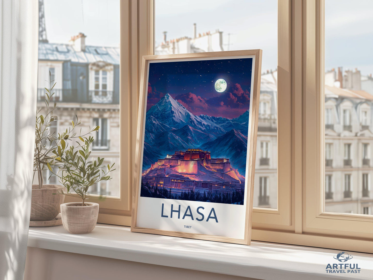 Lhasa Tibet Poster