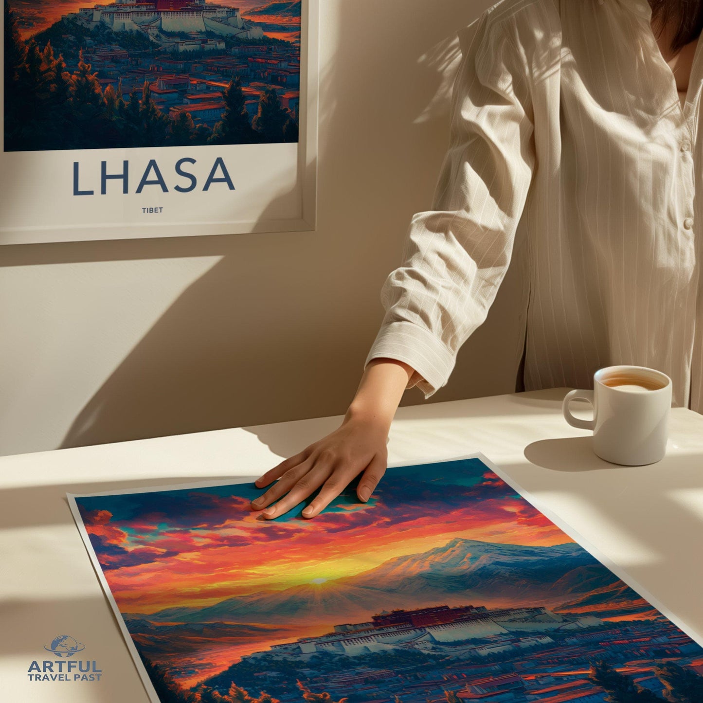 Lhasa Tibet Poster
