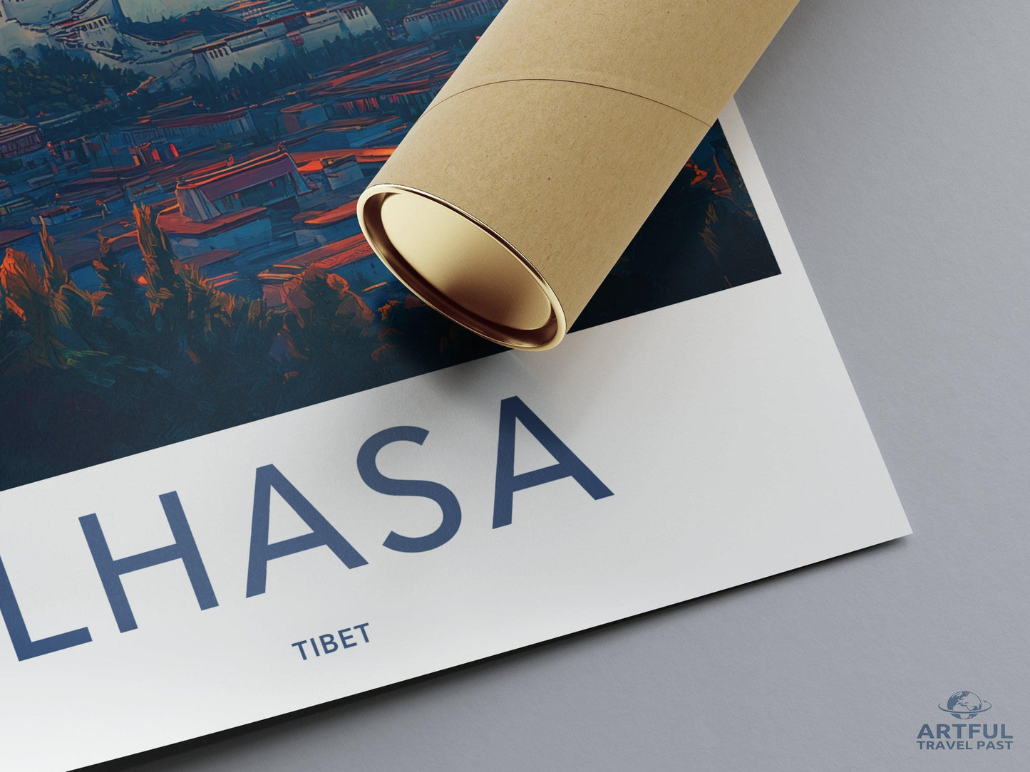 Lhasa Tibet Poster