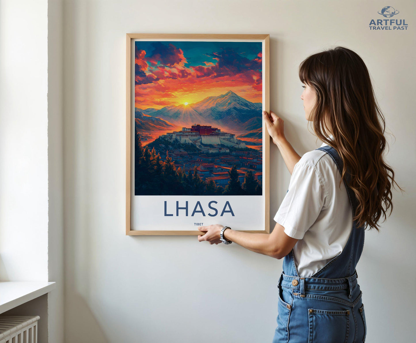 Lhasa Tibet Poster