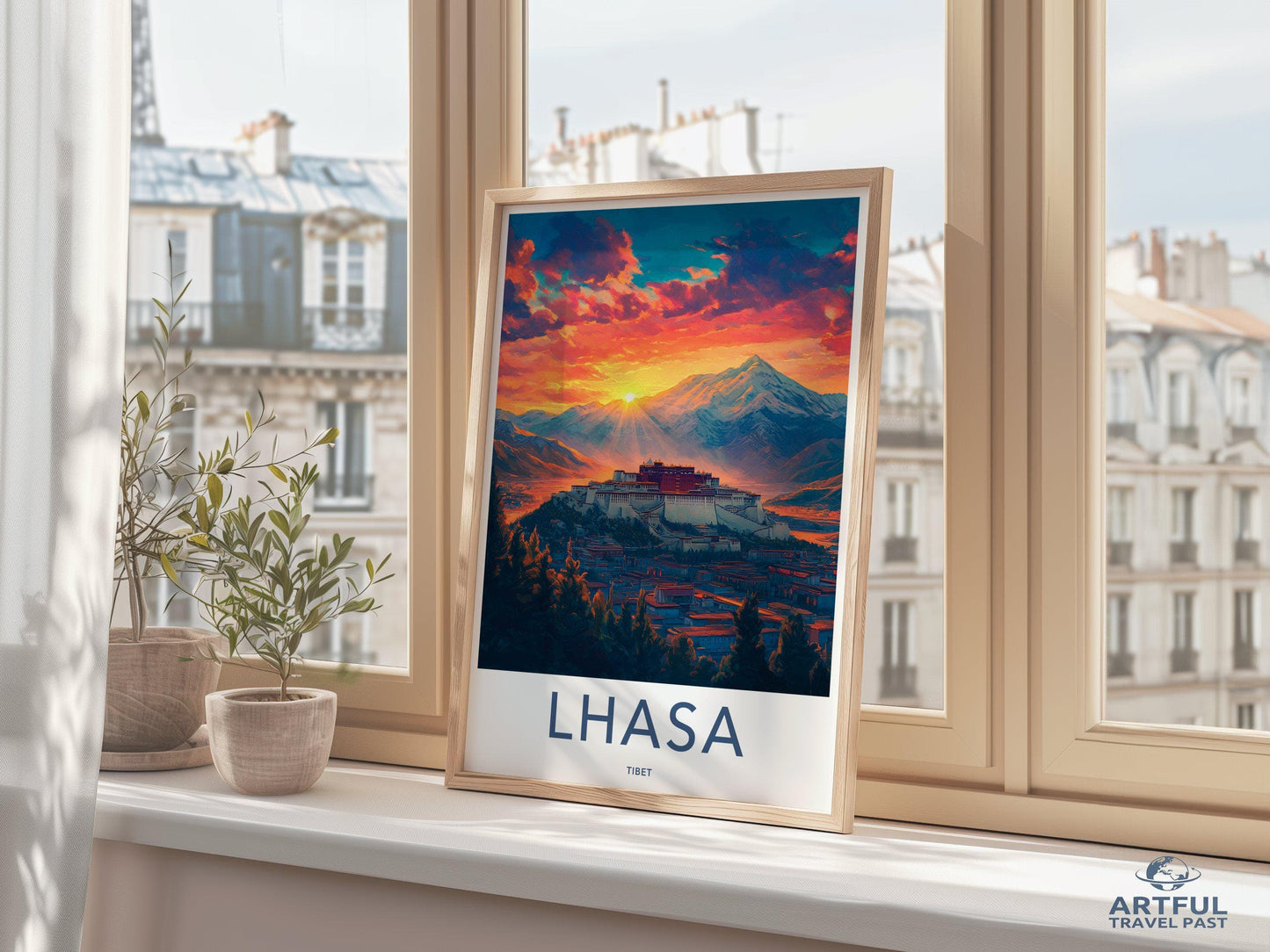 Lhasa Tibet Poster