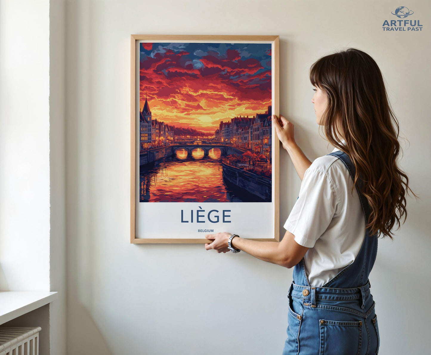 Liege Poster - Belgium Wall Art