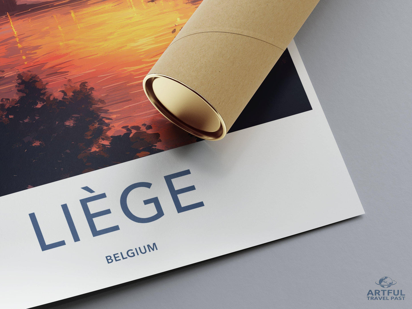 Liege Poster - Belgium Wall Art