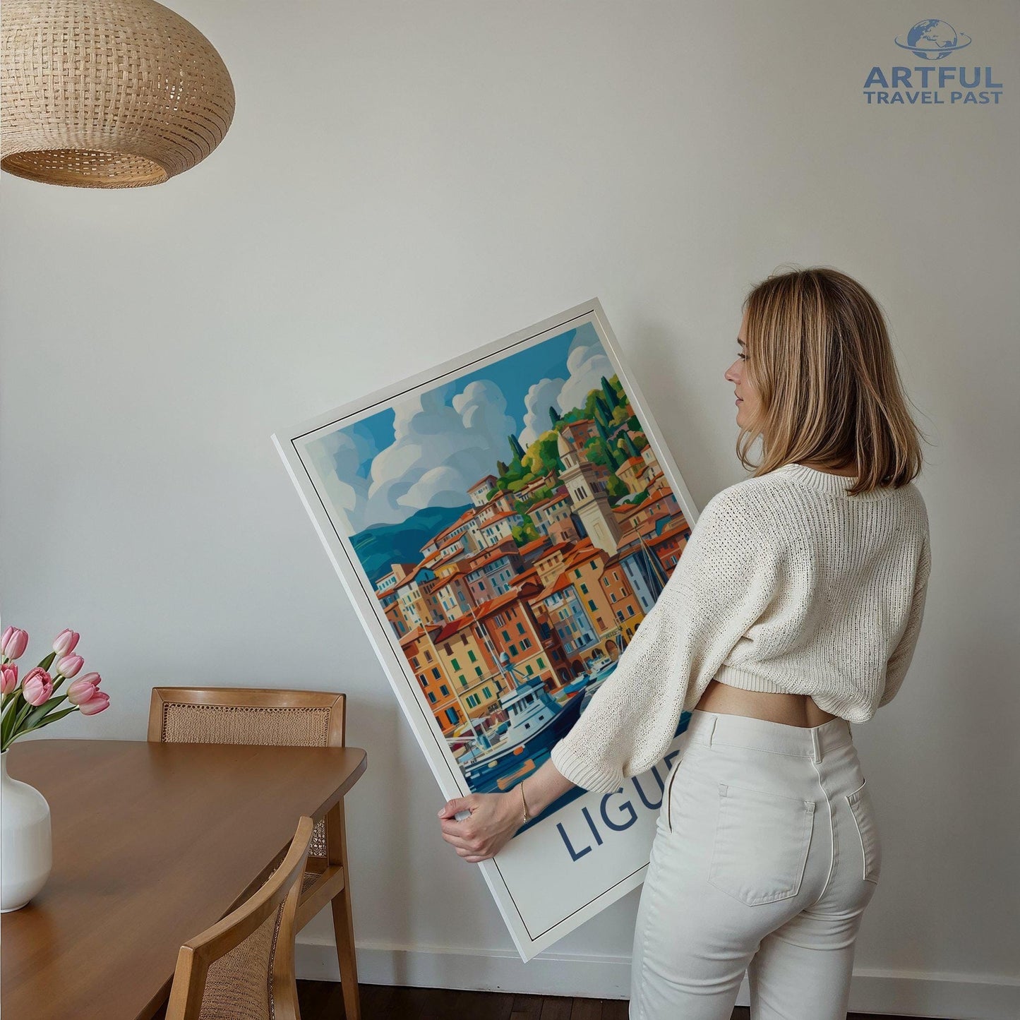 Liguria Poster - Italy Wall Art