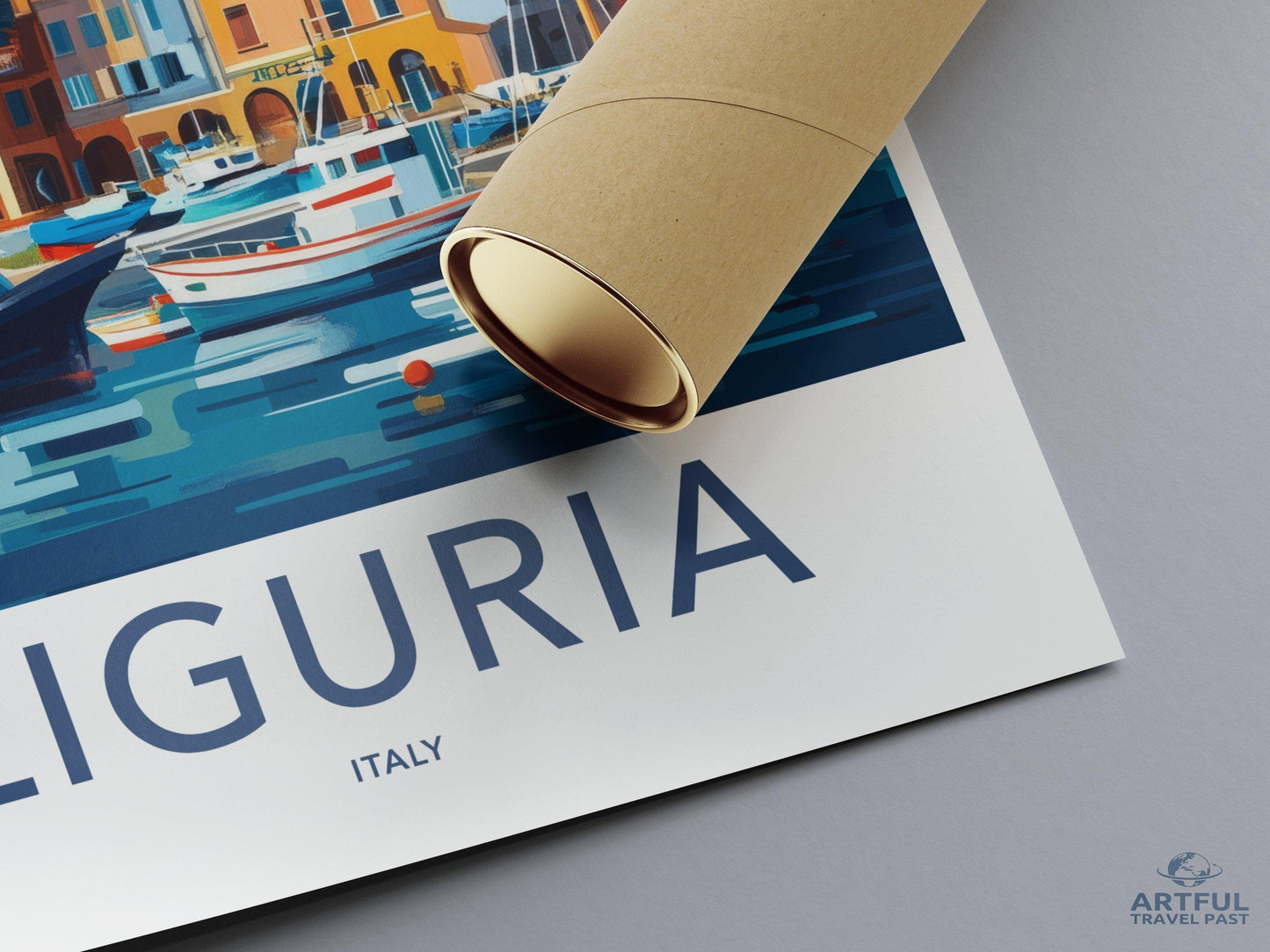 Liguria Poster - Italy Wall Art