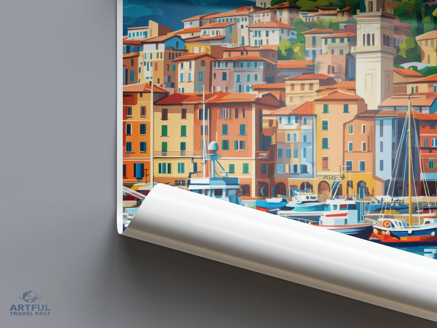 Liguria Poster - Italy Wall Art