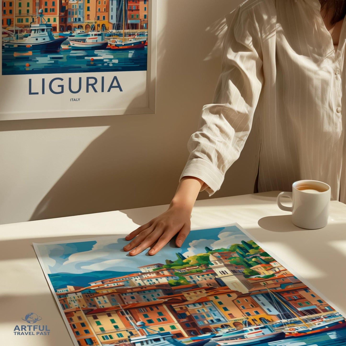 Liguria Poster - Italy Wall Art