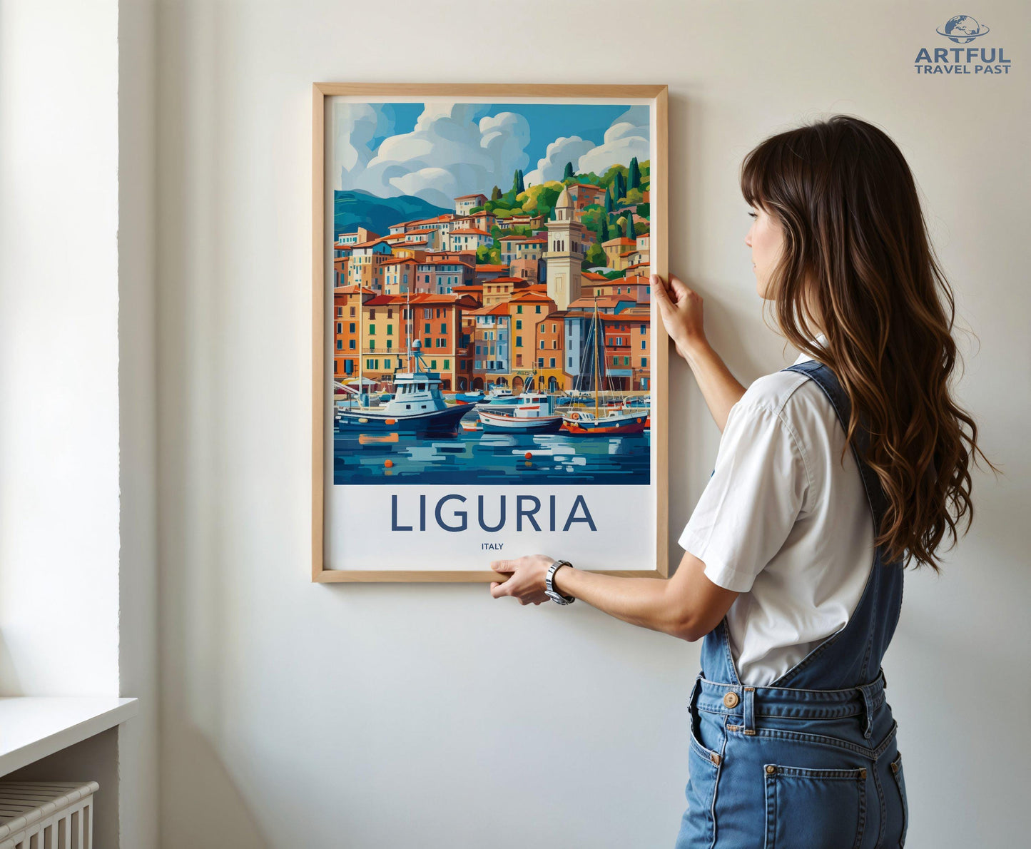 Liguria Poster - Italy Wall Art