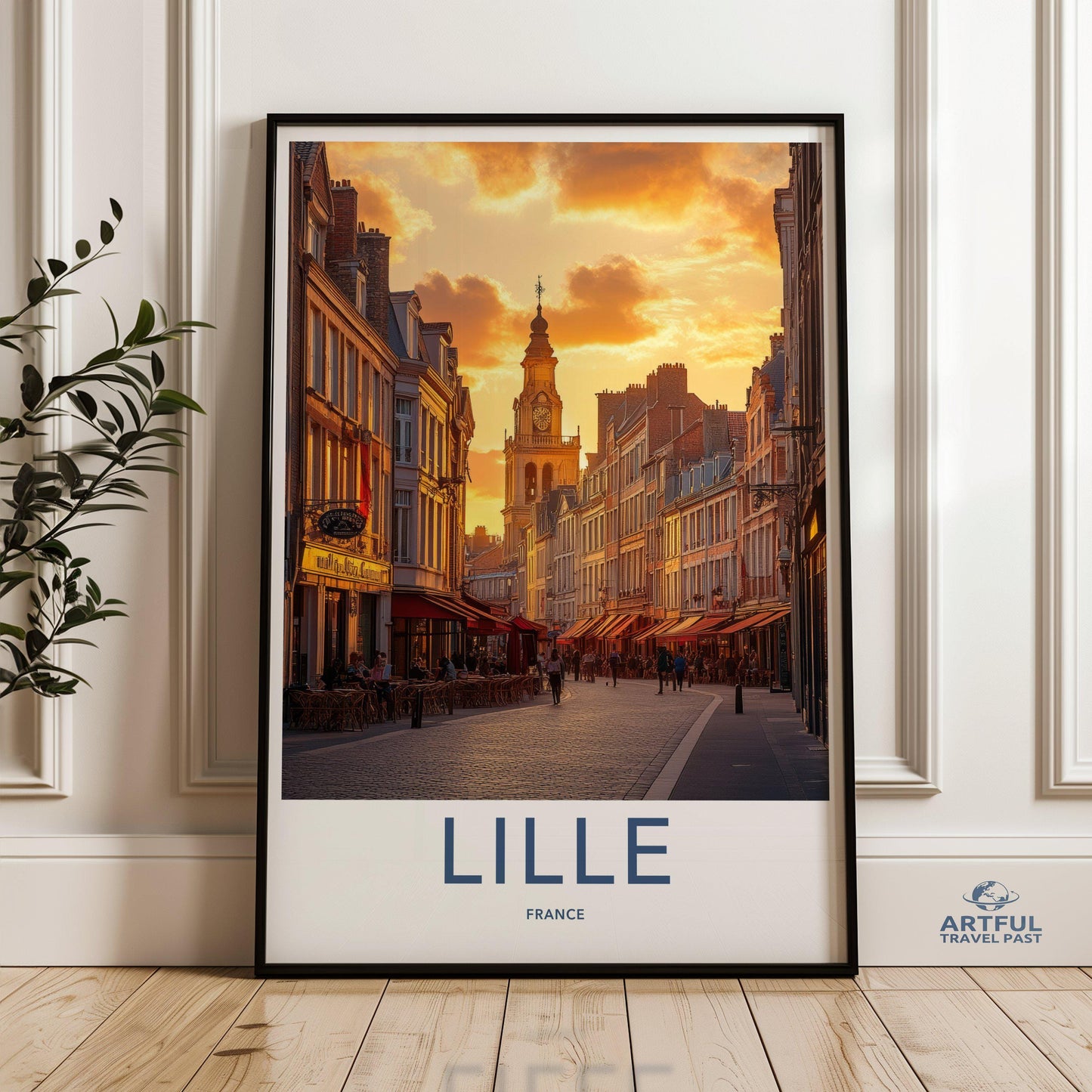 Lille Poster - France Wall Art