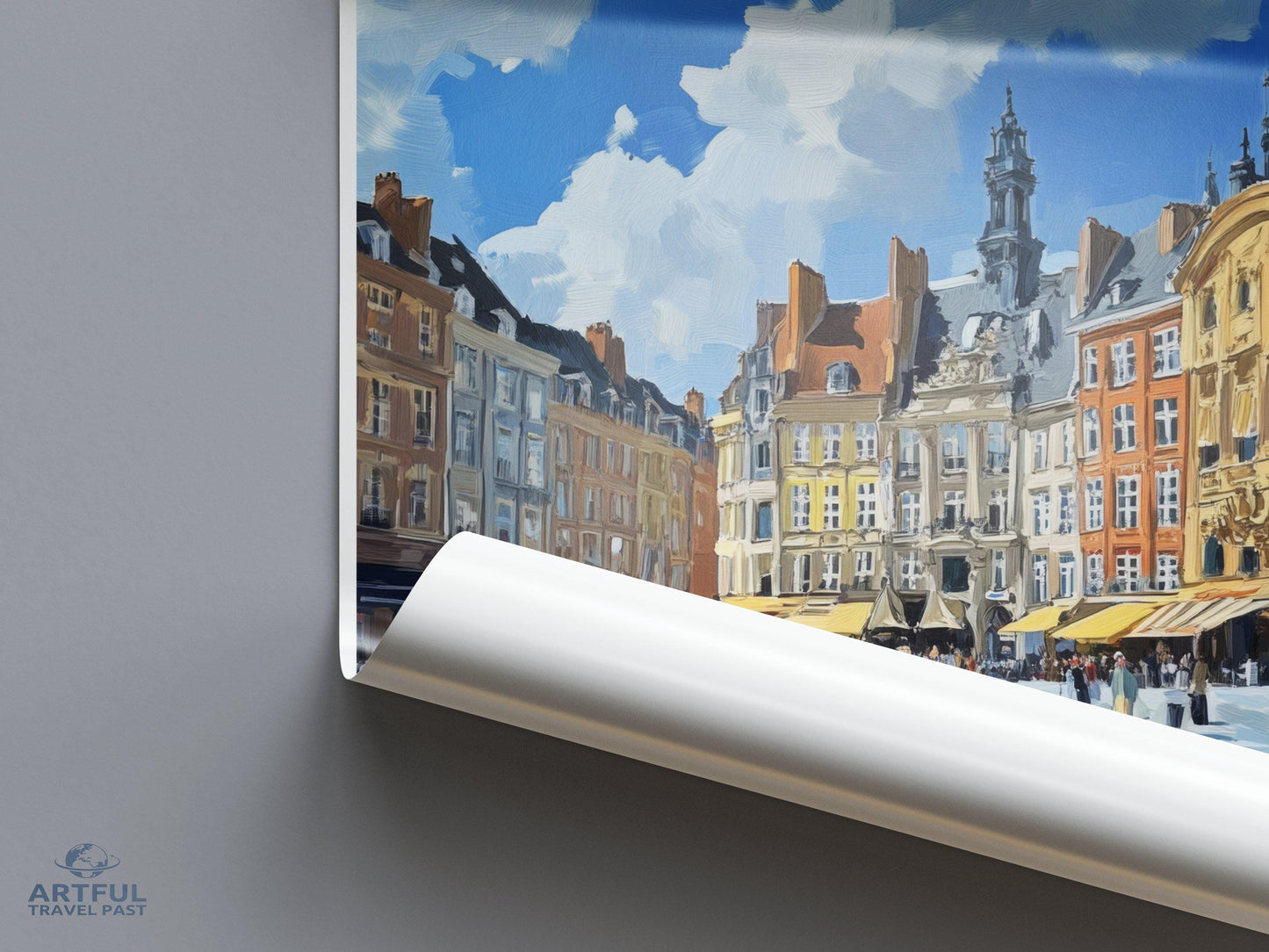 Lille Poster | France Wall Art | Europe Decor