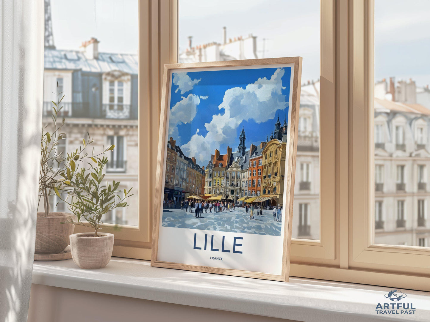 Lille Poster | France Wall Art | Europe Decor
