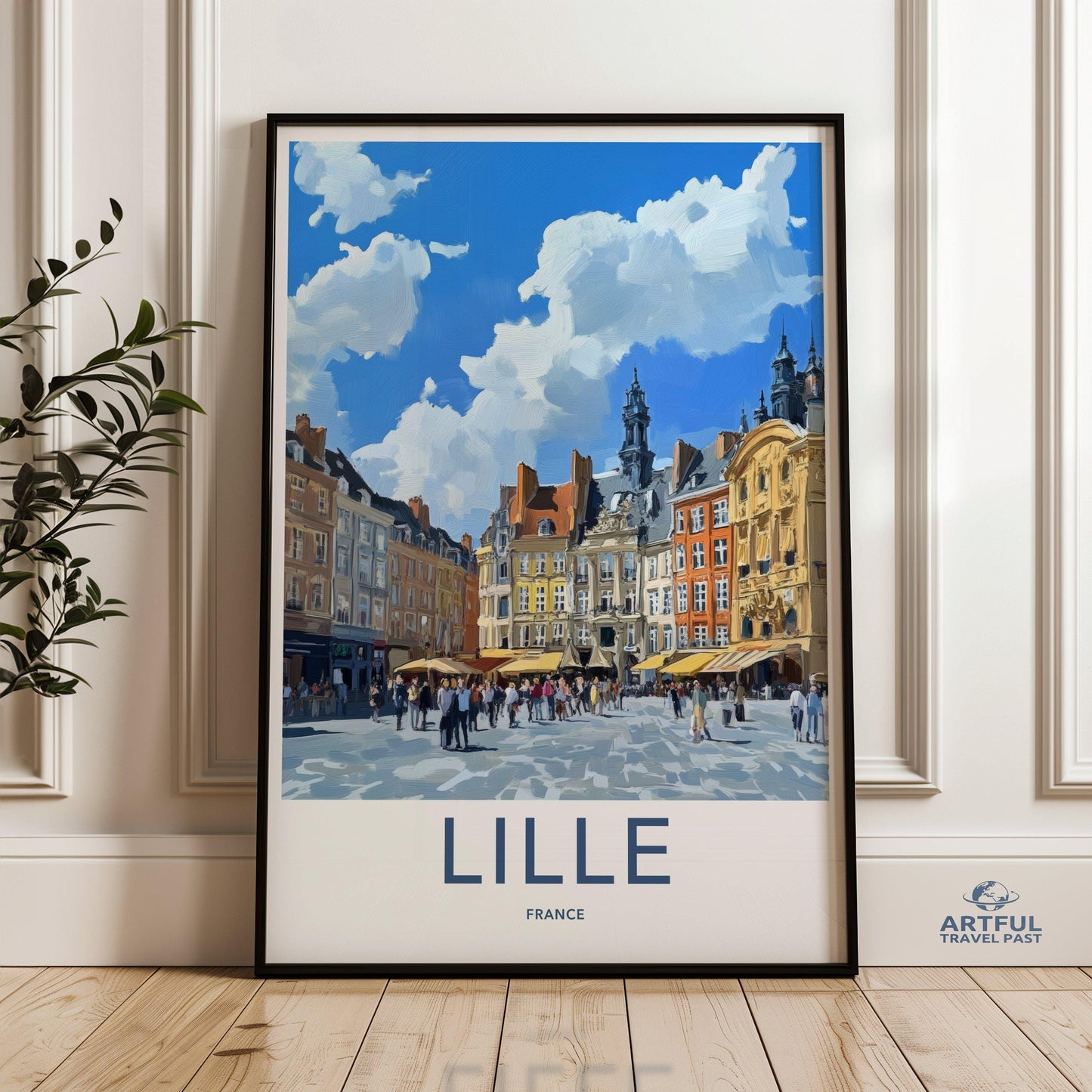 Lille Poster | France Wall Art | Europe Decor