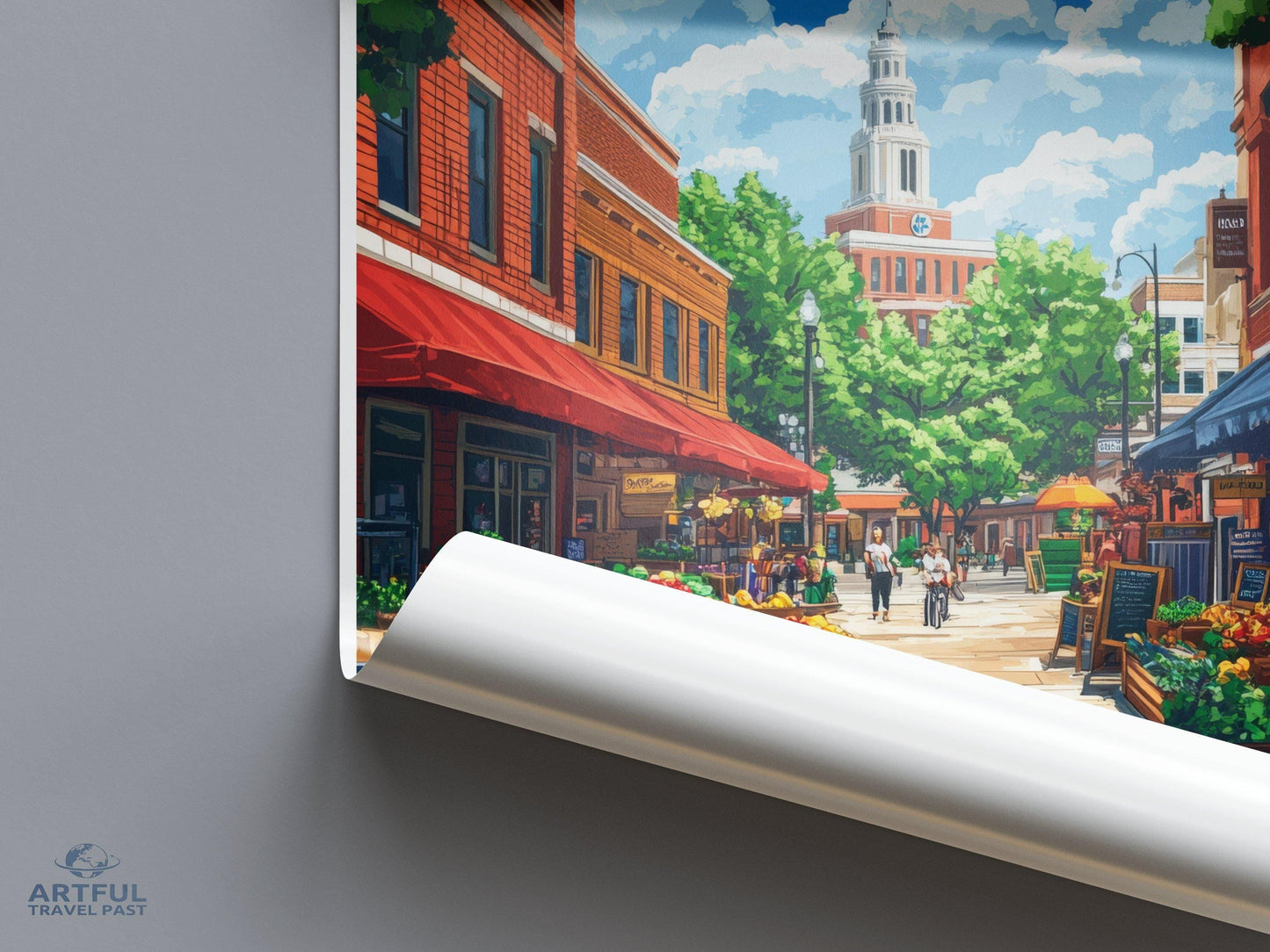 Lincoln Poster - Nebraska Wall Art