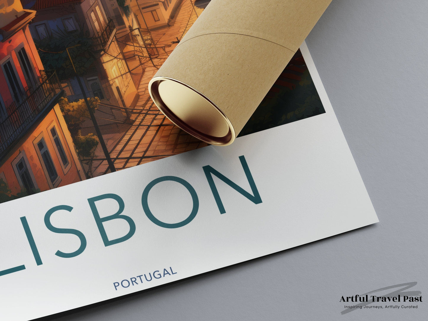 Lisbon Poster - Portugal Wall Art