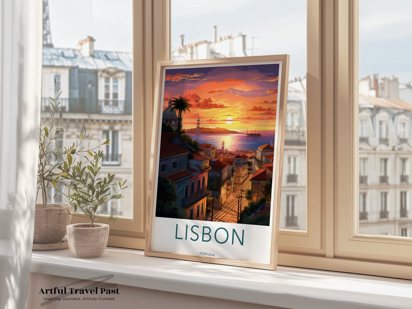 Lisbon Poster - Portugal Wall Art